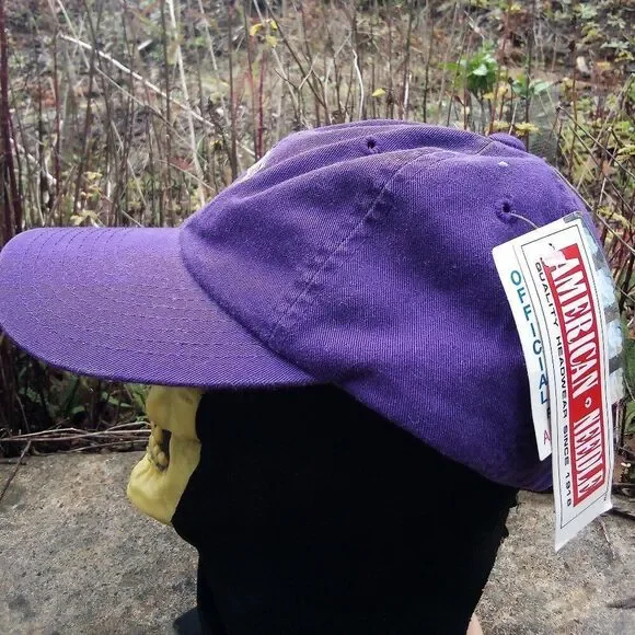 NWT Vintage American Needle Los Angeles Lakers Strap Back Hat Cap - Picture 2 of 8